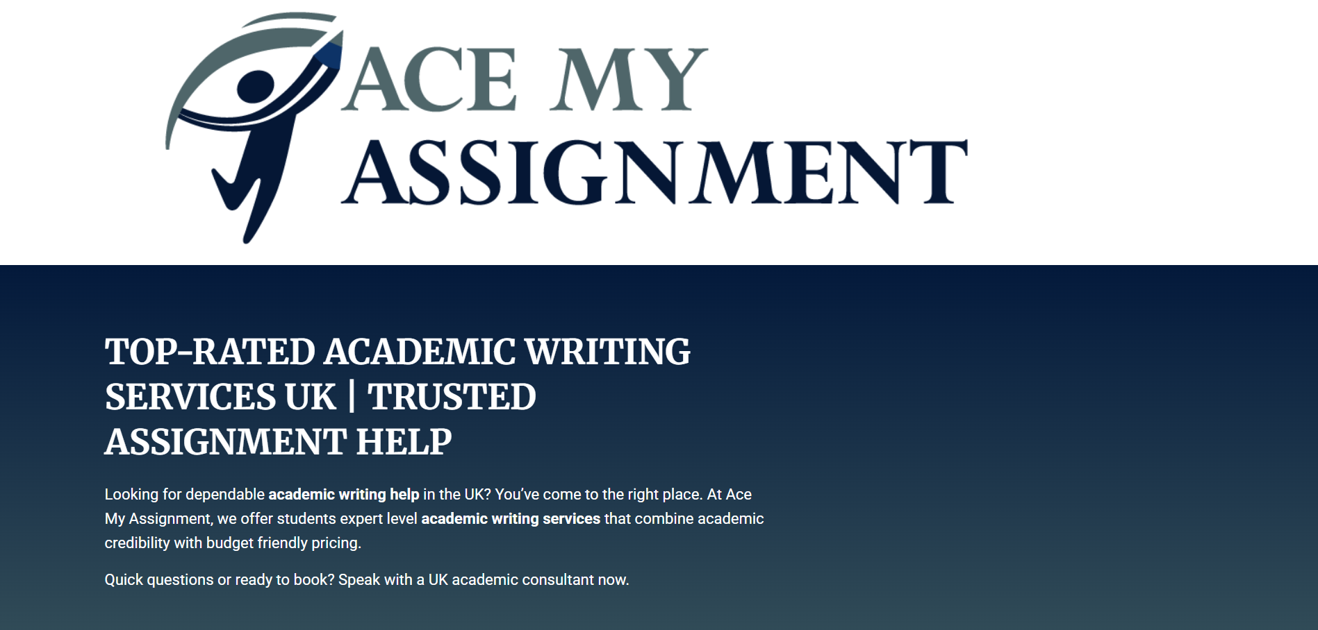 Ace My Assignments website